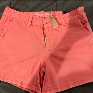 American Eagle brand new with tags size 10 coral shorts.